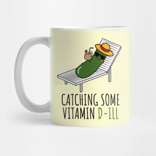 Catching Some Vitamin D-ill Funny Pickle Mug